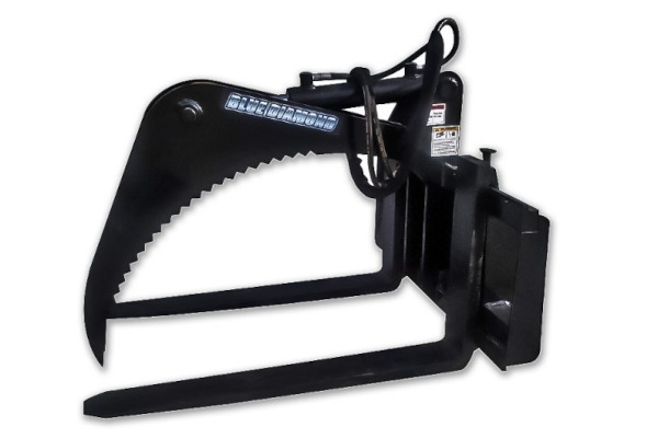 Blue Diamond Attachments | Mini Skid Steer Attachments | Model Grapple Fork - Mini Series for sale at King Ranch Ag & Turf