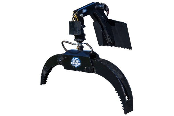 Blue Diamond Attachments | Mini Skid Steer Attachments | Model Mini Log Grapple for sale at King Ranch Ag & Turf