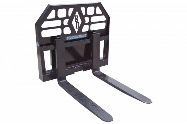 Blue Diamond Attachments | Mini Skid Steer Attachments | Model Mini Pallet Forks for sale at King Ranch Ag & Turf