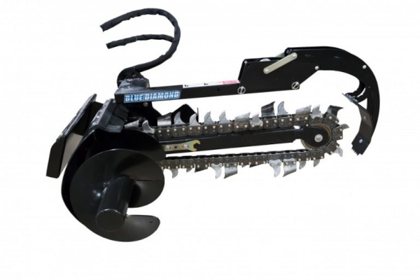 Blue Diamond Attachments | Mini Skid Steer Attachments | Model Mini Trencher for sale at King Ranch Ag & Turf