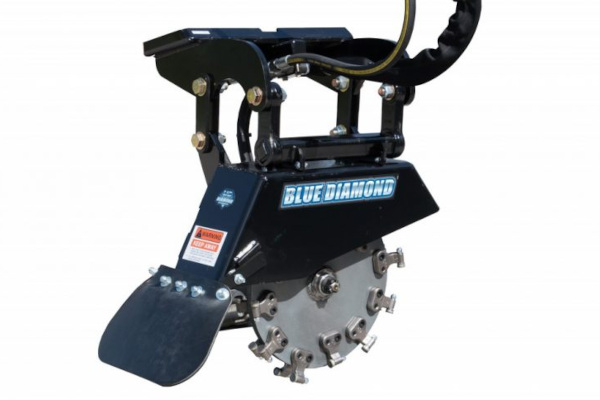 Blue Diamond Attachments | Mini Skid Steer Attachments | Model Mini Stump Grinder for sale at King Ranch Ag & Turf