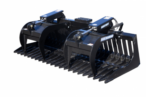 Blue Diamond Attachments | Skid Steer Attachments | Model Rock Bucket Grapple - Heavy Duty for sale at King Ranch Ag & Turf Blue Diamond Attachments | Skid Steer Attachments | Model Rock Bucket Grapple - Heavy Duty for sale at King Ranch Ag & Turf