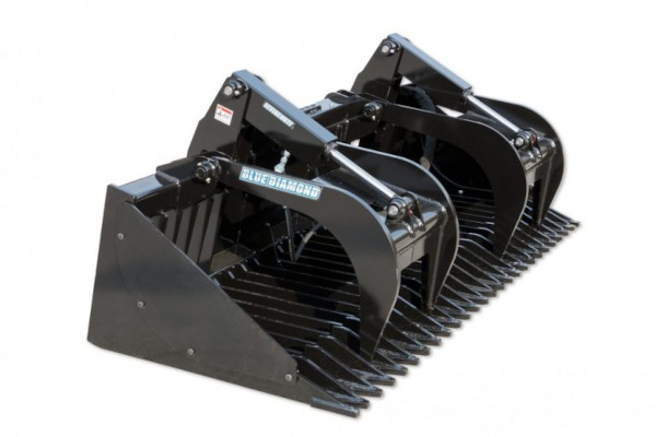 Blue Diamond Attachments | Skid Steer Attachments | Model Rock Bucket Grapple - Severe Duty for sale at King Ranch Ag & Turf Blue Diamond Attachments | Skid Steer Attachments | Model Rock Bucket Grapple - Severe Duty for sale at King Ranch Ag & Turf