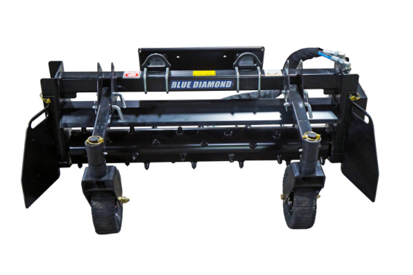 Blue Diamond Attachments | Skid Steer Attachments | Model Power Rake - Standard Duty for sale at King Ranch Ag & Turf Blue Diamond Attachments | Skid Steer Attachments | Model Power Rake - Standard Duty for sale at King Ranch Ag & Turf