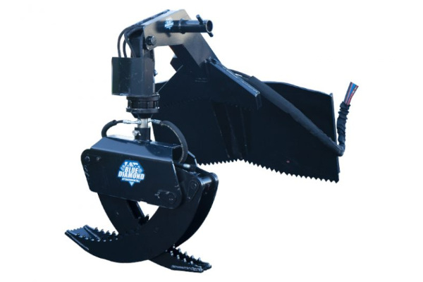 Blue Diamond Attachments | Skid Steer Attachments | Model Rotating Log Grapple for sale at King Ranch Ag & Turf Blue Diamond Attachments | Skid Steer Attachments | Model Rotating Log Grapple for sale at King Ranch Ag & Turf
