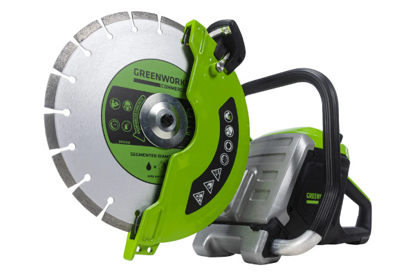 Greenworks | Specialty | Model 82V 12" 2.5kW Power Cutter Tool-Only (82PC12) for sale at King Ranch Ag & Turf