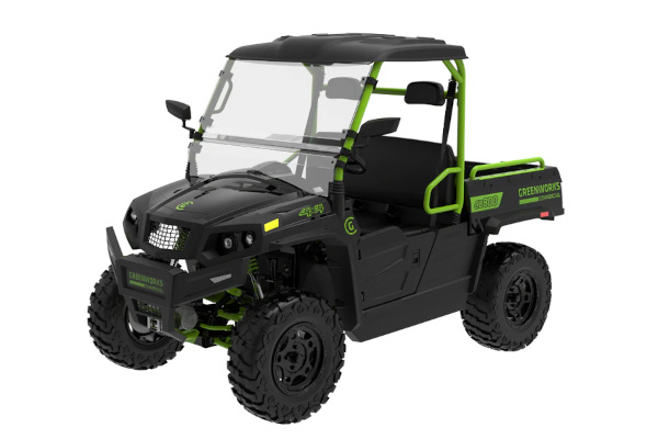 uru Greenworks U800SB - 82V Utility Vehicle 800 Black » King Ranch Ag
