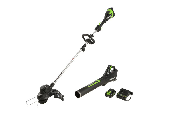 Greenworks | Trimmers & Edgers | Model 48BTCK 48-Volt Trimmer & Blower Combo Kit (with Battery & Charger) for sale at King Ranch Ag & Turf