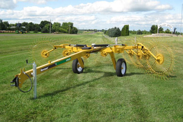 Vermeer VR820 Carted Wheel Rake for sale at King Ranch Ag & Turf